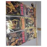 Eerie # 64, 68, 69, 70, 72, 73 comic books