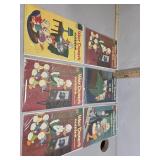 Dell, Walt Disney comics #218, 219, 220(3), 221