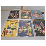 Dell Walt Disney comics, #208, 209, 210(2), 211,