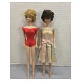 2 Vintage Midge Barbie Dolls