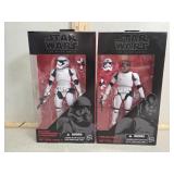 Finn and Stormtrooper Star Wars, black series
