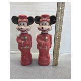 2 Mickey Mouse The Bandleader Soaky bath soap