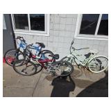 Huffy, Next, and Aggressor bikes