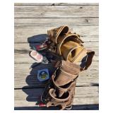 Tool belt and contents, including makeup!