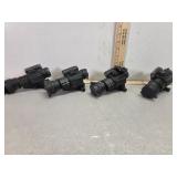 4 Vortex striker fire sights 2, 2 red, 2 green