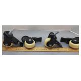 Swivel Stem Locking Caster Wheels