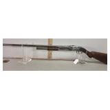F Bannerman 1896 pump action shotgun, 12g 30",