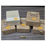 X5 ammo 7.62 x 25 pistol 70rd boxes x 5