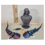 3D print Sharks, Darth Vader, and key rings