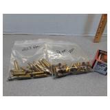 Assorted Casings 223 Rem, 9mm Win & 22 Cal