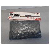 3 ct Grey Allen Knit Gun Socks 54 inch w/ ID Tag,