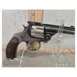 H&R, opentop DAO 38? 5 shot revolver. Index and
