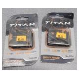 2 - 12pk Titan by Allen Bullet Points 5/16 dia