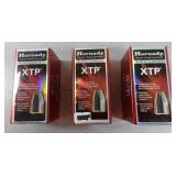 X3 Hornady 9mm 90gr XTP 100 bullets/Box