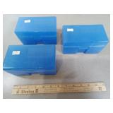 3 plastic ammo cases 50 Round capacity reloading