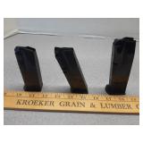 Assorted Magazines 9mm sig sauer, 9mm Mec Gar