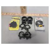 Scope rings and covers