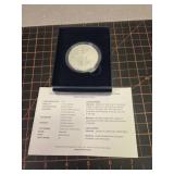 *2014W 1oz 999 silver American Eagle dollar in