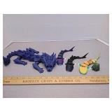 3D printed kink figures - Dragon, sharks +