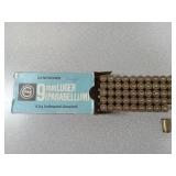 9mm Luger, 50 casings only, German Made