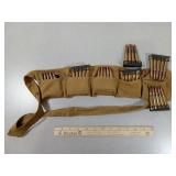 49-Rounds, 303 Brit, Stamped F N 51, in Belt