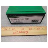 RCBS F L Die Set .222 Rem #10901 Group A Dies
