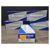 X5 Luger 9mm ammo steel case