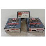 X3 Hornady Subsonic 9mm 25 rds/box ammo