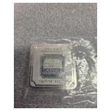*Geiger 1oz 999 silver bar, bullion silver,