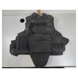 Bullet Proof Vest, X-Large, Ballistic Panel is