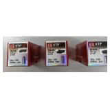 X3 Hornady 9mm 147gr XTP 100 bullets / box