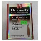 100 Hornady 7mm 190gr A-Tip Match bullets