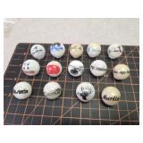 Firearm marbles, various makers