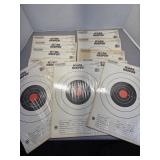 11 packs, pistol slow fire scored targets