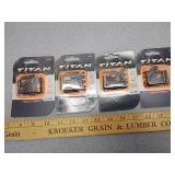 x4 10ct packs Titan Bullet Points 9/32 Diameter