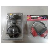 Hearing Protection x 2, Eye Protection x1,  Glock