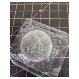 1982 Engelhard Prospector 1Oz 999 silver round,