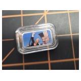 1 gram 999 silver Trump bar