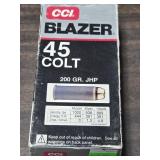 45 Colt ammo CCI 50 rounds