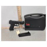 NIB HK, HK45 45ACP  semiauto pistol, 2 mags hard