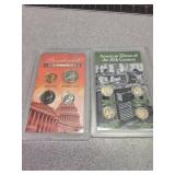 *Proof coins, and 20th century dimes, encased