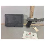 Ruger P90 45ACP semiauto pistol, stainless, 2
