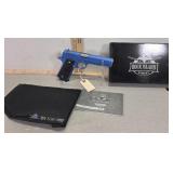 NIB, Rock Island 1911 45ACP, blue cerakote pistol
