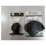 2 Holsters, #1- HK1BH Belt RH, Fixs- USP Compact