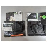 2 Holsters, #1- LH, M & P9 W/Crimson Trace, #2-