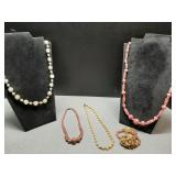 Assortment vintage Beaded Necklaces & bracelet