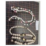Vintage beaded necklaces