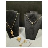 Costume Jewlery Necklaces, pendant, brooch