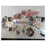 Assorted Crafting & Jewelry Supplies