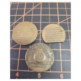 AA tokens 25 year chip